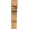 Ekena Millwork Olympic Block Smooth Bracket, Western Red Cedar, 3 1/2"W x 14"D x 18"H BKT04X14X18OLY05SWR - alternate 2
